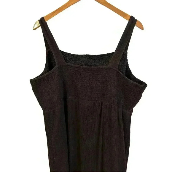 Lane Bryant Black Midi Dress with Straps Sundress Size 22 - Picture 3 of 8